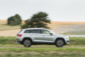 skoda kodiaq scout TDI 190 de profil