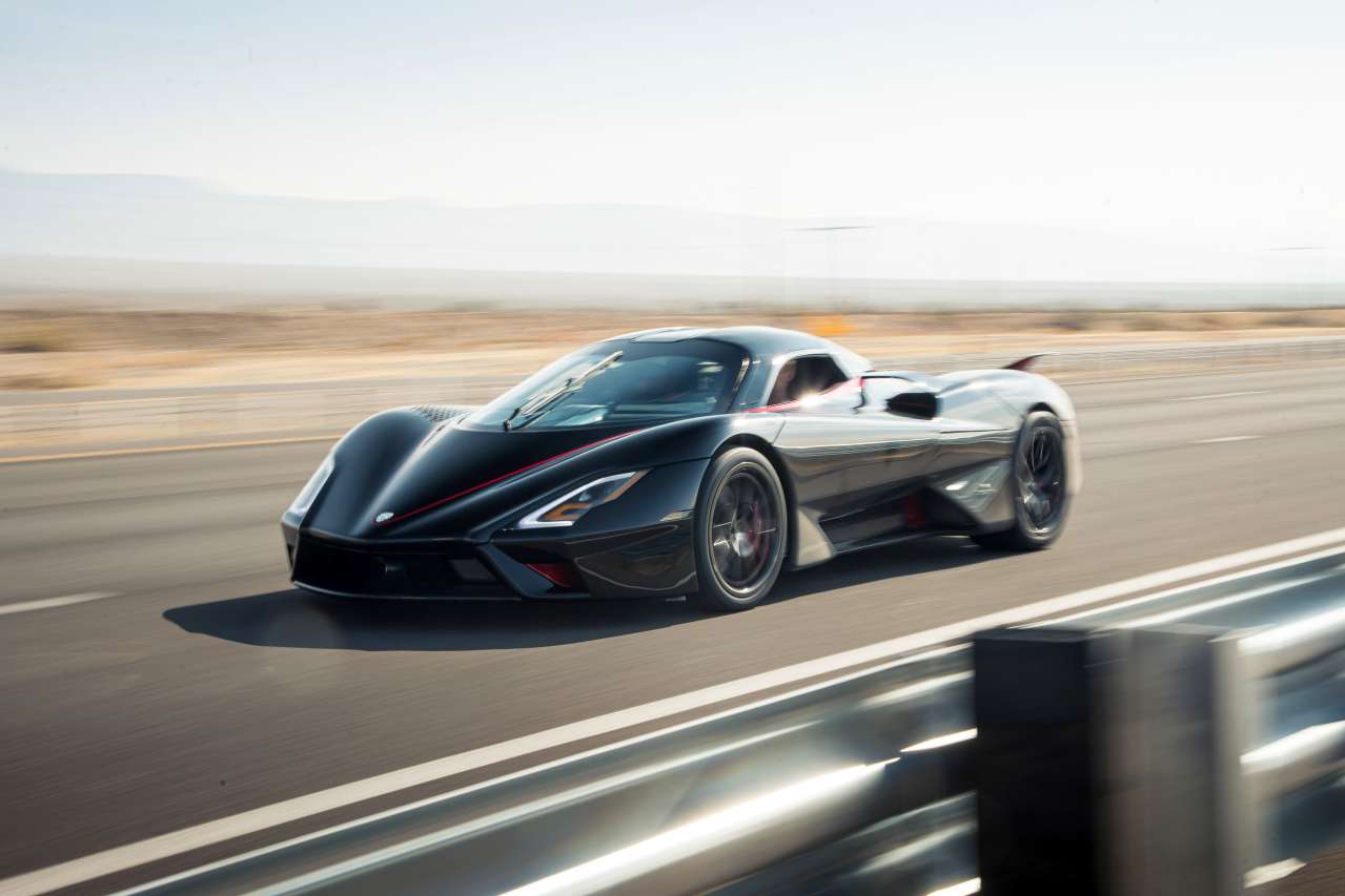 Plus de 500 km/h pour la SSC Tuatara