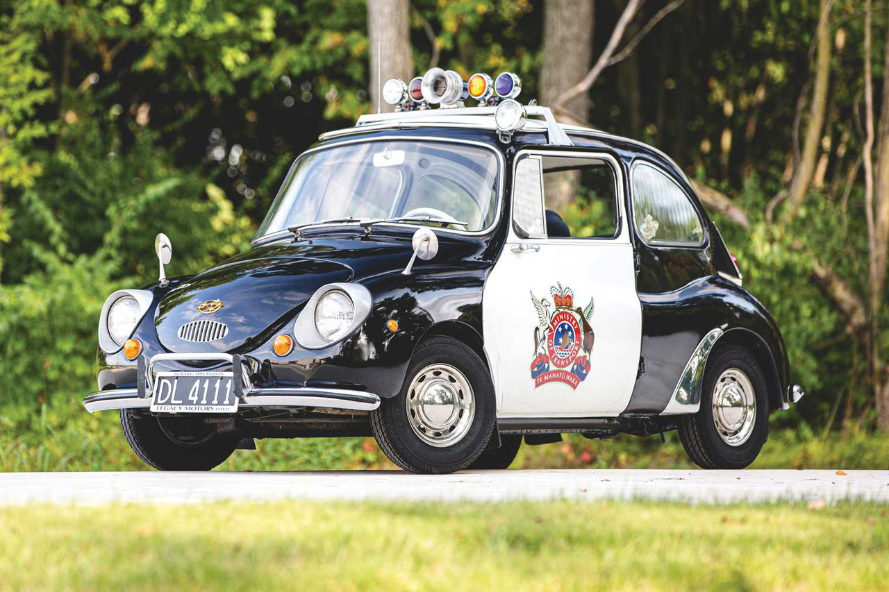 Subaru 360 : une étonnante voiture de police en vente