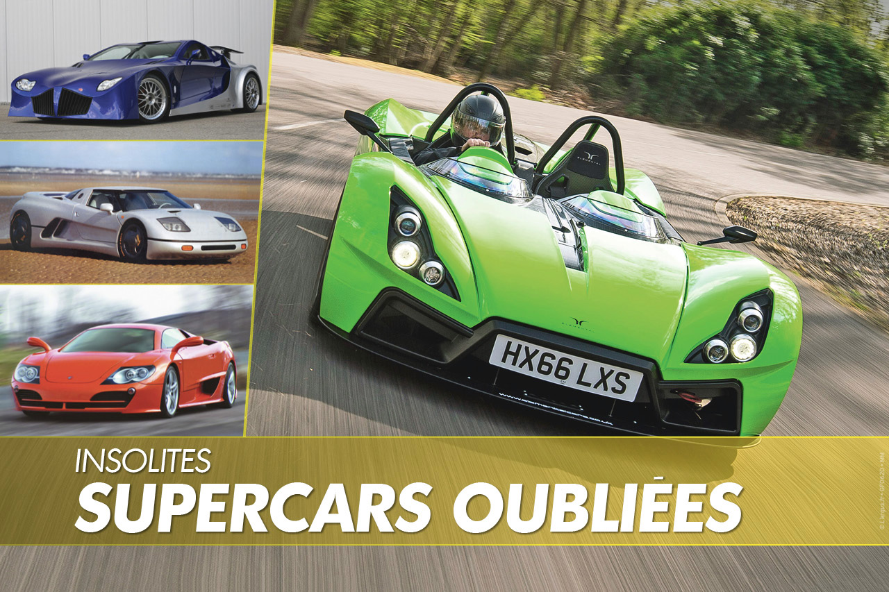 En images. Les supercars oubliées