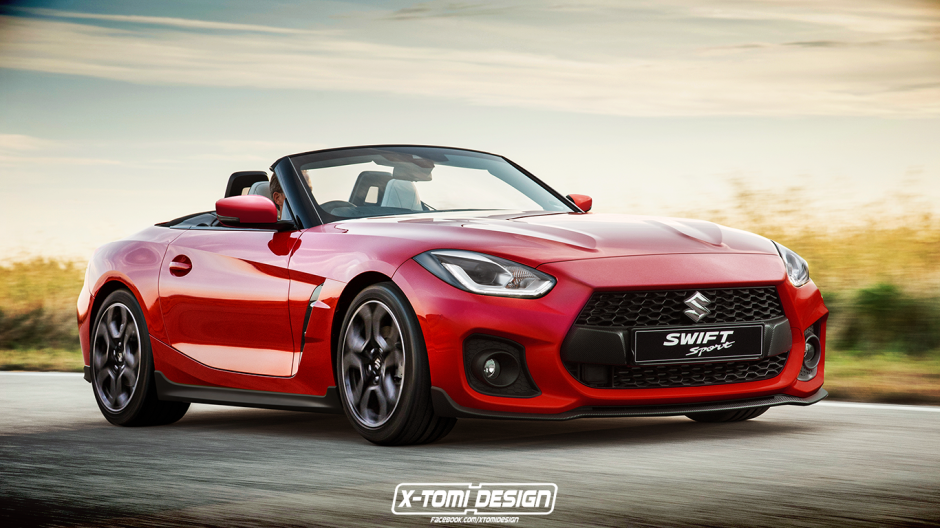 Les folles créations de XTomi Suzuki Swift sport cabriolet L'argus