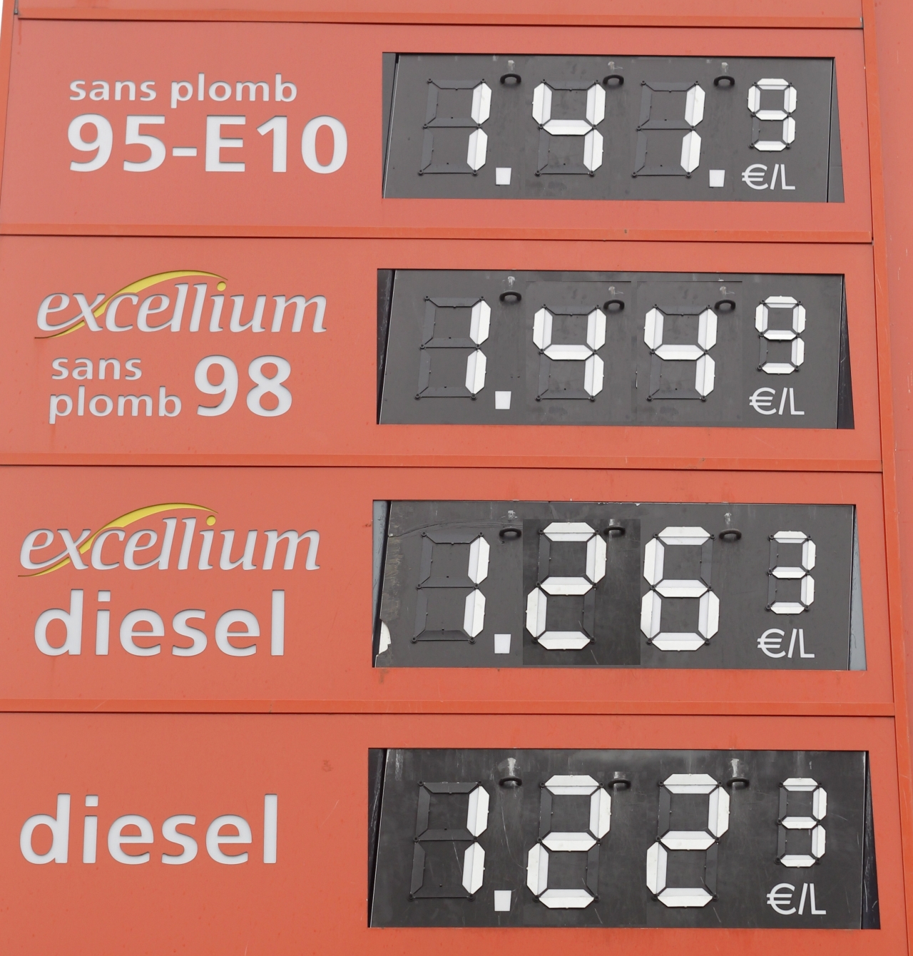Les prix des carburants à leurs niveaux le plus bas depuis fin 2010 Les prix des carburants à leurs niveaux le plus bas depuis fin 2010