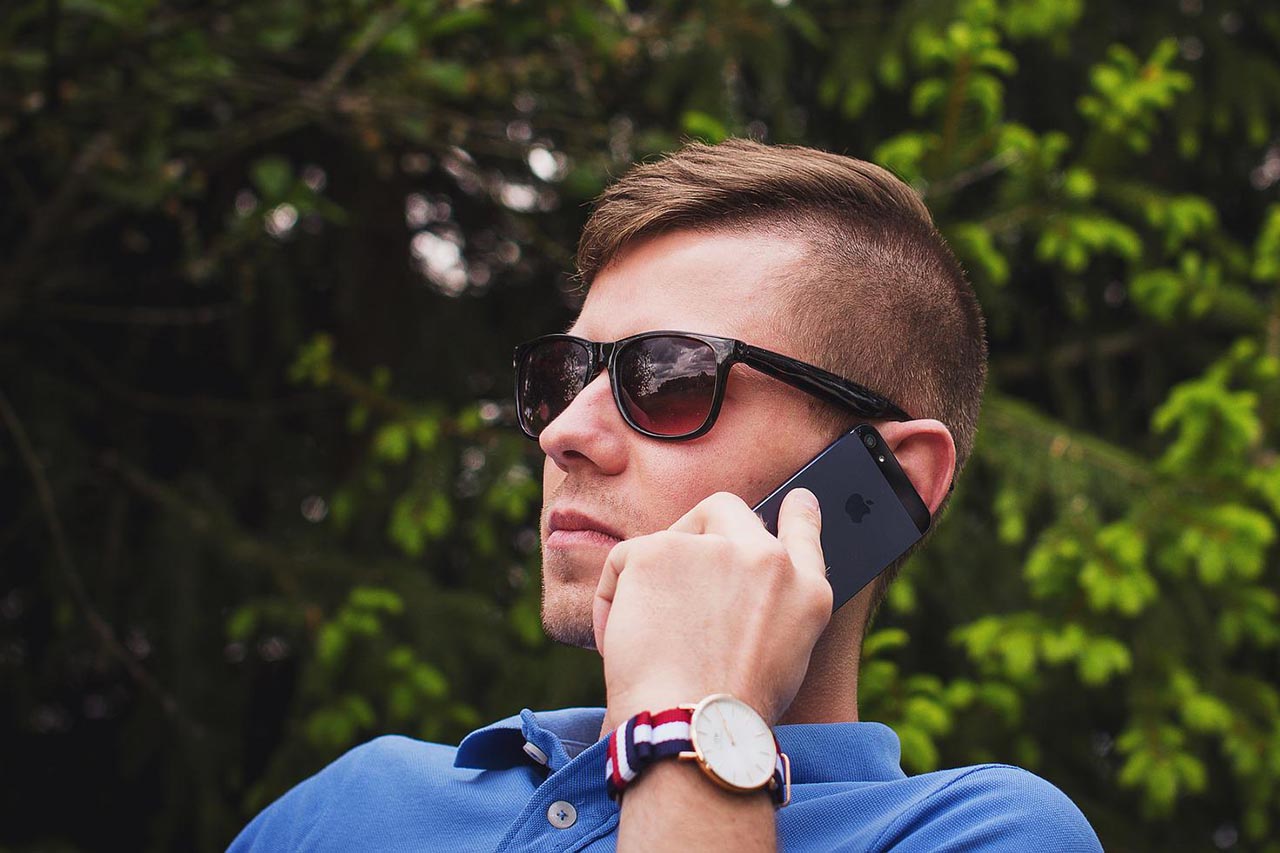 phone man