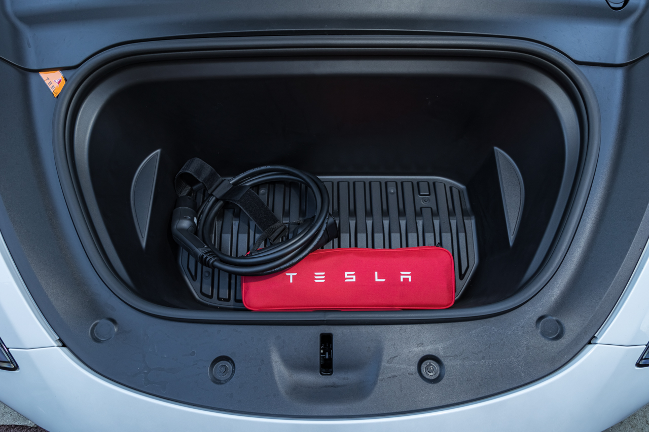 Photo 16 tesla model y coffre avant Essai Tesla Model Y son autonomie par temps froid