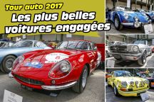 Tour Auto 2017 : les plus belles voitures engagées