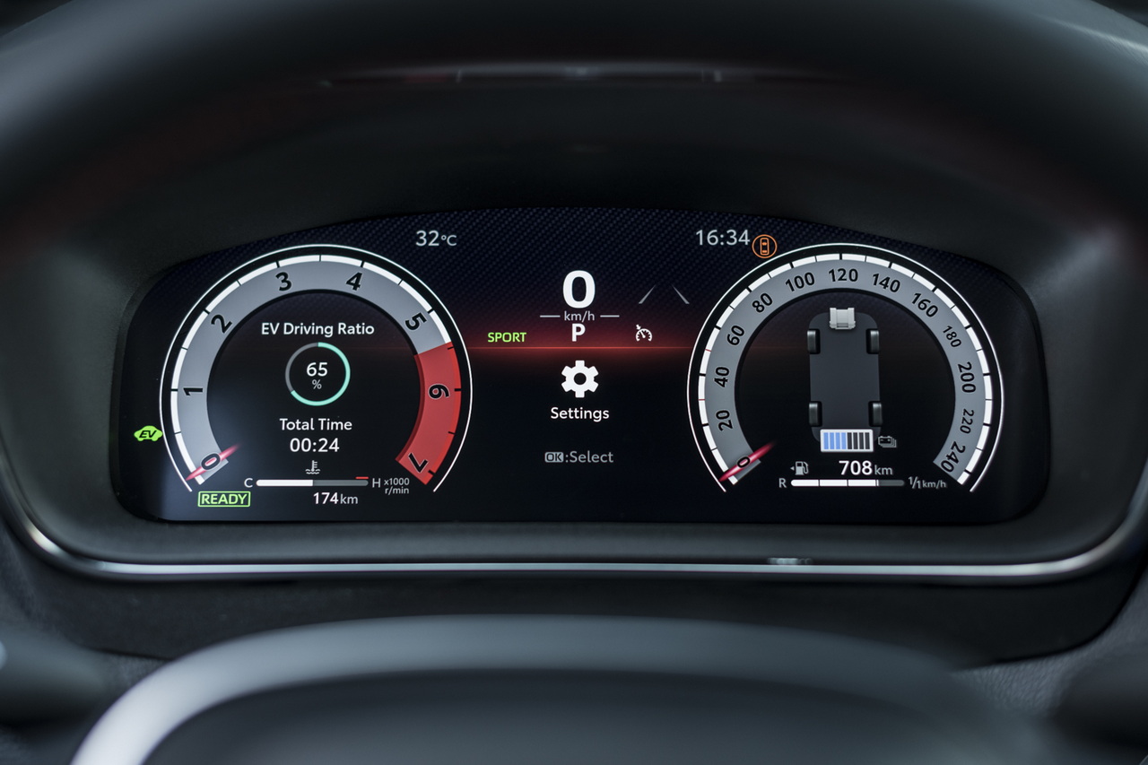 toyota corolla hybrid 2023 digital speedometer