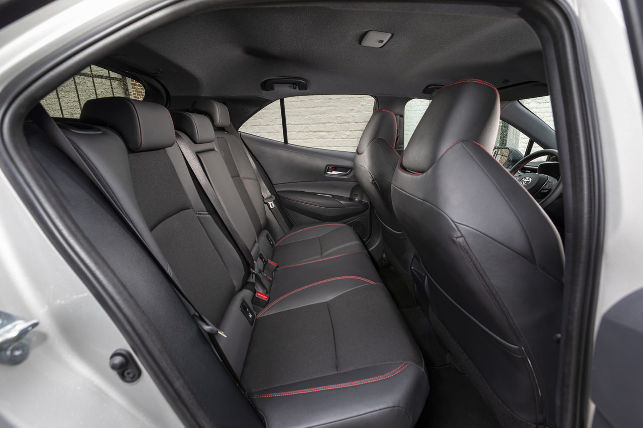 toyota corolla hybrid 2023 rear seats