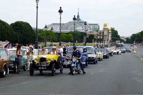Les voitures anciennes ont leur Tour de Paris