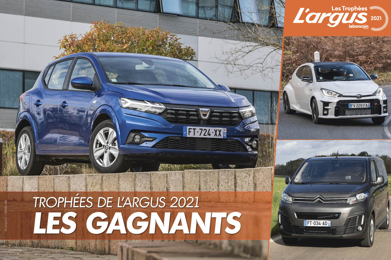 Les gagnants des Trophées de L'argus 2021