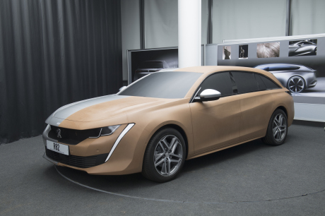 Peugeot 508 SW maquette en clay