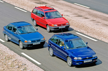 opel astra f break et quatre-portes