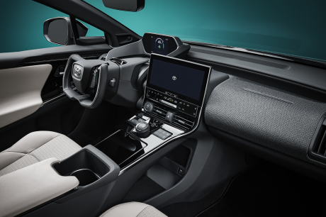 Toyota BZ4X concept habitacle