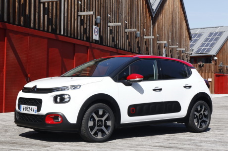 nouvelle Citroën C3 2016 vue avant