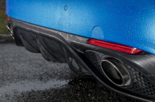 sortie échappement et diffuseur arrière alfa romeo giulia veloce