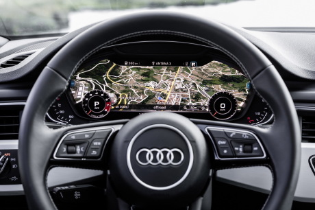 audi a5 coupé instrumentatinon digitale