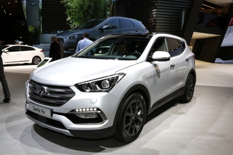 hyundai santa fe 2016 gris avant