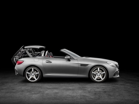 cinématique toit escamotable mercedes slc