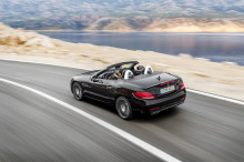 vue arrière mercedes slc 43 2016