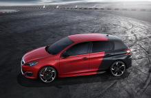 Profil peugeot 308 gti 2015 bi-ton