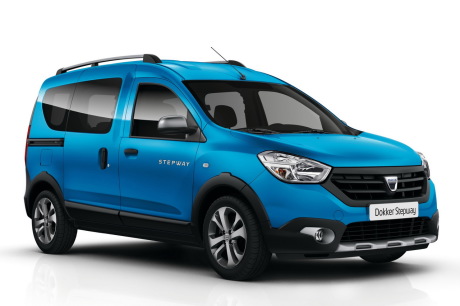 Dacia Dokker Stepway bleu 2017