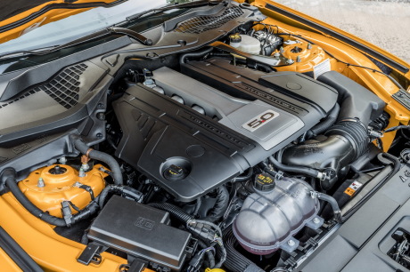 Moteur V8 de la ford mustang GT 2017