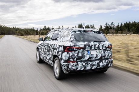 skoda karoq arrière