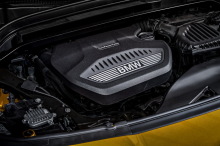 BMW X2 M Sport X jaune moteur