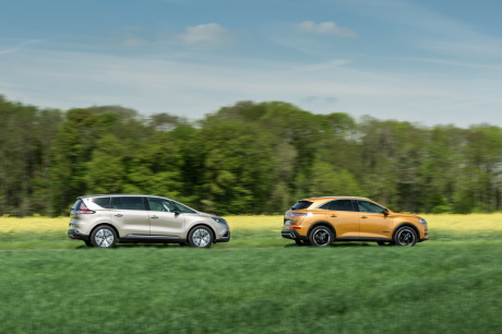 Profil ds7 crossback vs renault espace 5