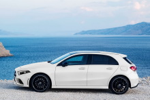 Profil mercedes classe a blanche 2018