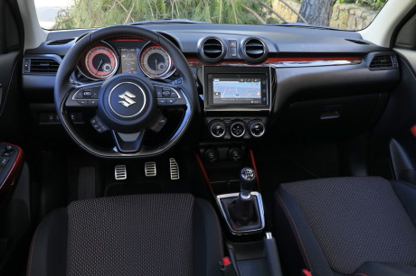 intérieur suzuki swift sport 2018