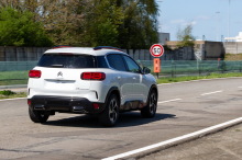 Vue arrière citroen c5 aircross