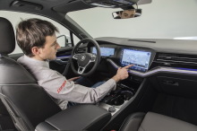 julien sarboraria à bord du nouveau touareg 3