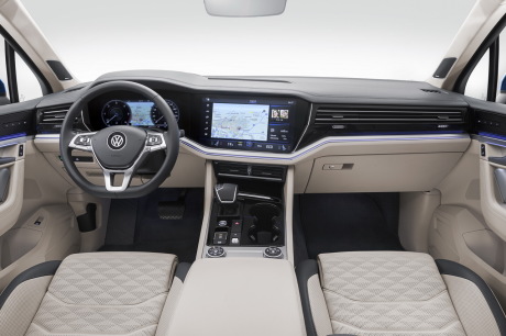 intérieur volkswagen touareg 2018