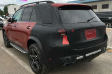 mercedes GLE spy
