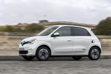 renault twingo electric blanche paris