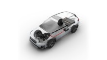 Subaru Crosstrek Hybrid 2019 blue lagoon vue tecnique scḫ̩̉̉ma de principe