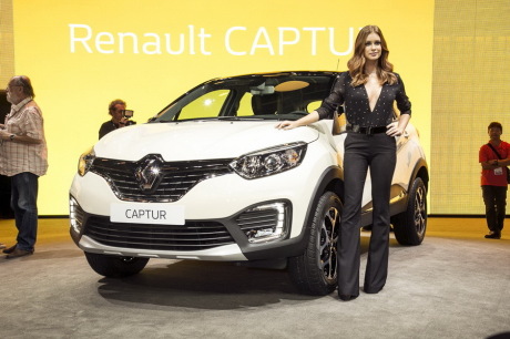 Renault Captur salon de Sao Paulo.
