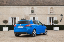 Peugeot 308 2017 dimensions