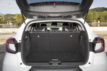 renault captur detail coffre