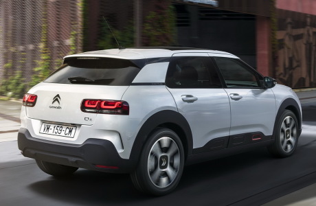 nouvelle citroën C4 cactus restylée 2018 blanche arrière