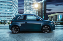 fiat 500e dimensions