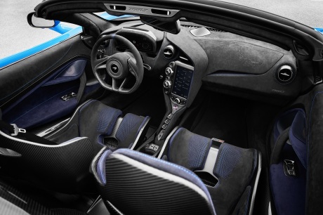 McLaren 765LT Spider intérieur