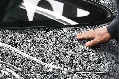 Porsche 911 type 992 camouflée