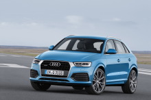 Le restylage de l'Audi Q3 est visible au premier coup d'oeil.