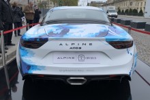 Alpine A110 art car Sastrugas algorithme