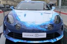 Alpine A110 art car Sastrugas livrée