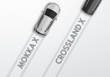 Photo teaser de l'Opel Crossland X 2017 remplaçant du Meriva 2