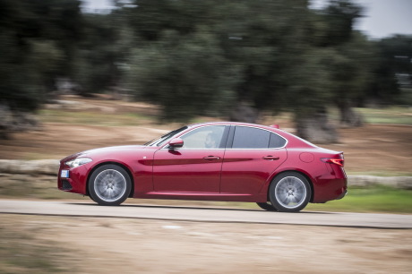 Profil roulant Alfa Romeo Giulia 2.2 160 ch AT8 (2020)
