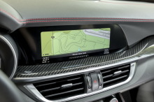 Alfa Romeo Stelvio Quadrifoglio 2018 ecran GPS