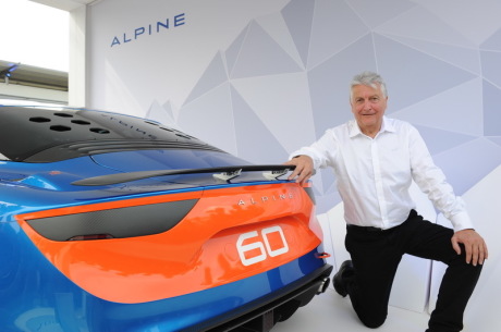 Alpine concept vue arrière